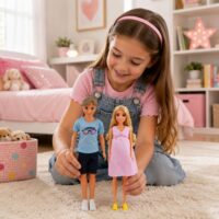 Šeimos lėlių rinkinys – nėščia mama