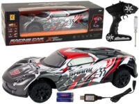 Sportinis R/C automobilis 1:8 – pilkas–baltas