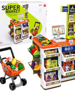 Supermarket žaidimų rinkinys: kasos aparatas