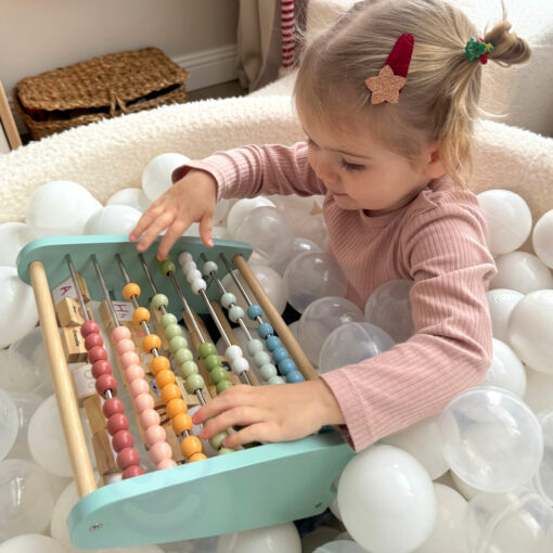 TOOKY TOY dvipusė edukacinė skaičiavimo ir abėcėlės lenta