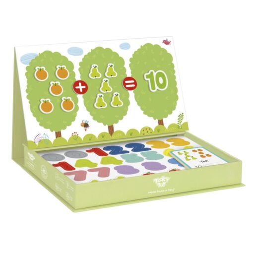 Tooky Toy magnetinė matematikos mokymosi dėžutė