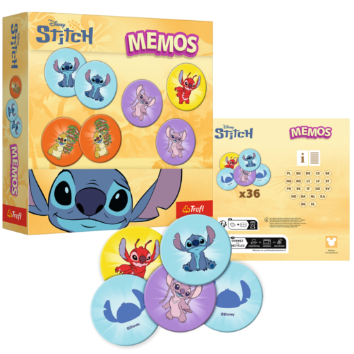 Trefl atminties žaidimas „Lilo ir Stitch“