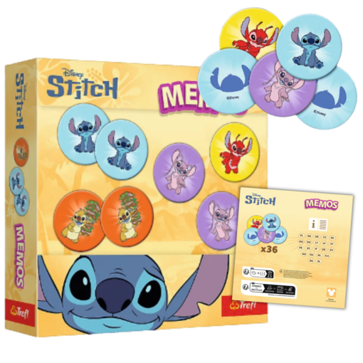Trefl atminties žaidimas „Lilo ir Stitch“
