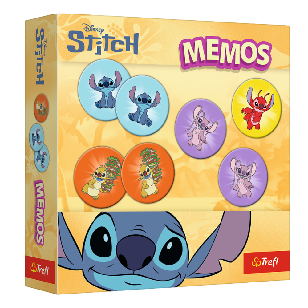 Trefl atminties žaidimas „Lilo ir Stitch“