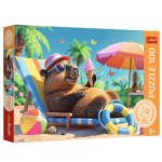 Trefl dėlionė „Capybara Style Relax“