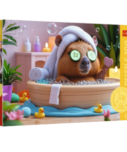 Trefl dėlionė „Capybara at the SPA“