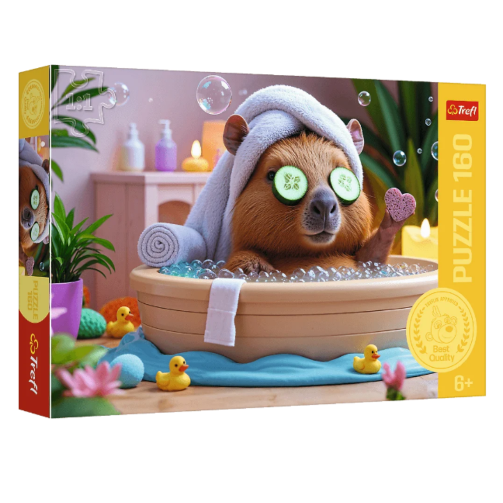 Trefl dėlionė „Capybara at the SPA“ Trefl dėlionė „Capybara at the SPA“