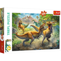 Trefl dėlionė „Fighting Tyrannosaurs“