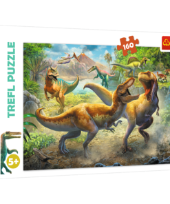 Trefl dėlionė „Fighting Tyrannosaurs“