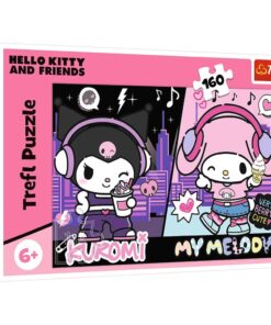 Trefl „160 detalių dėlionė – Kuromi taisyklės – Hello Kitty“