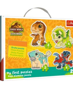Trefl „Baby Classic Puzzles – Mieli dinozaurai“