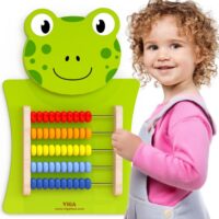 VIGA Montessori skaičiavimo lenta „Varlytė“