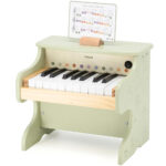 VIGA elegantiškas žalias elektrinis pianinas