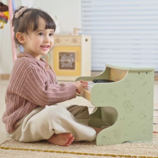 VIGA elegantiškas žalias elektrinis pianinas