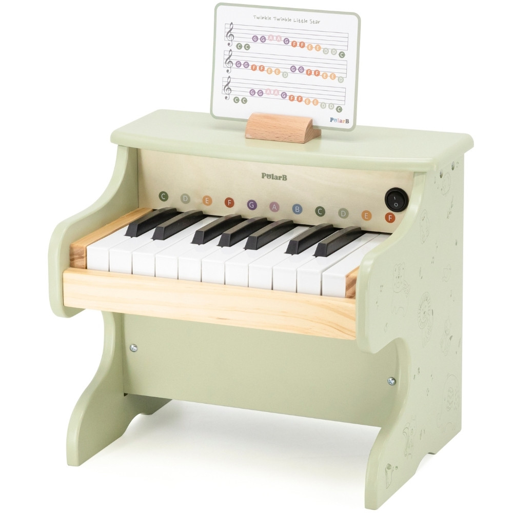 VIGA elegantiškas žalias elektrinis pianinas