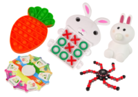 Velykinis fidget žaislų rinkinys – 24 sensoriniai ir anti‑stress elementai