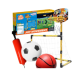 WOOPIE 2in1 futbolo ir krepšinio sporto rinkinys vaikams