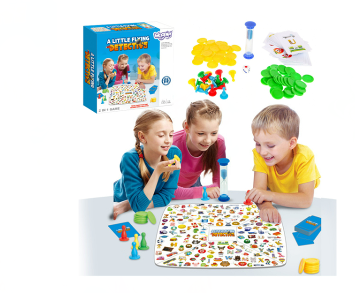 WOOPIE 2in1 stalo žaidimas „Mažasis detektyvas + Činčikas“