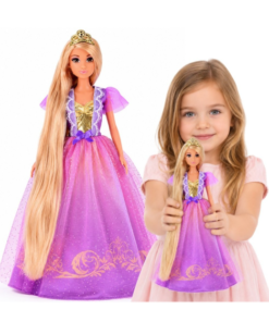 WOOPIE Lily princesė su aksesuarais ir ilga šukuosena