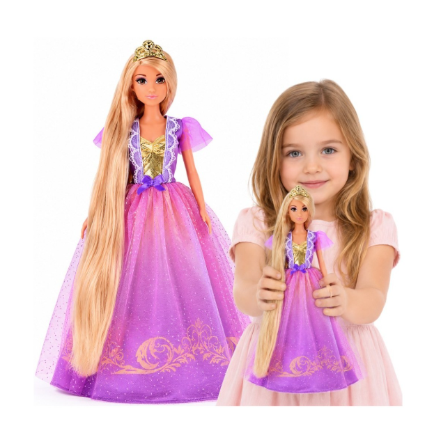 WOOPIE Lily princesė su aksesuarais ir ilga šukuosena WOOPIE Lily princesė su aksesuarais ir ilga šukuosena