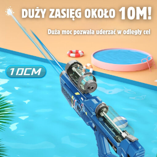 WOOPIE MERCURY 02 elektrinis vandens pistoletas su 3 talpomis ir 2200mAh baterija
