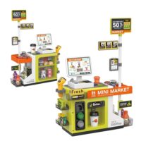 WOOPIE Mini Market – savitarnos kasa su kavos kampeliu