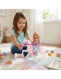 WOOPIE ROYAL princesės lėlė su arkliuku