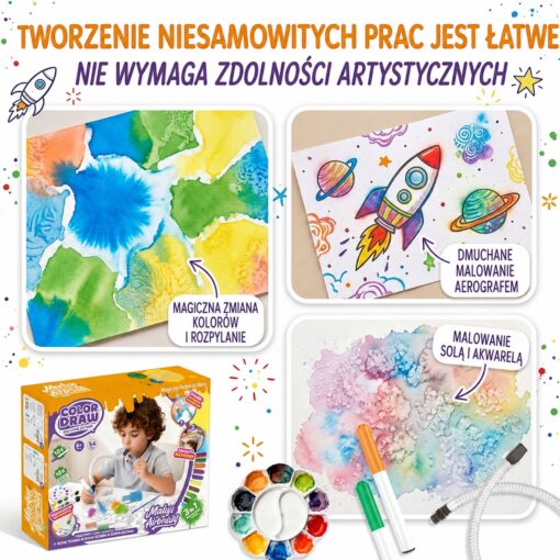 WOOPIE kūrybinis tapybos ir rankdarbių rinkinys 3 viename