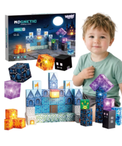 WOOPIE magnetiniai kubeliai 3D