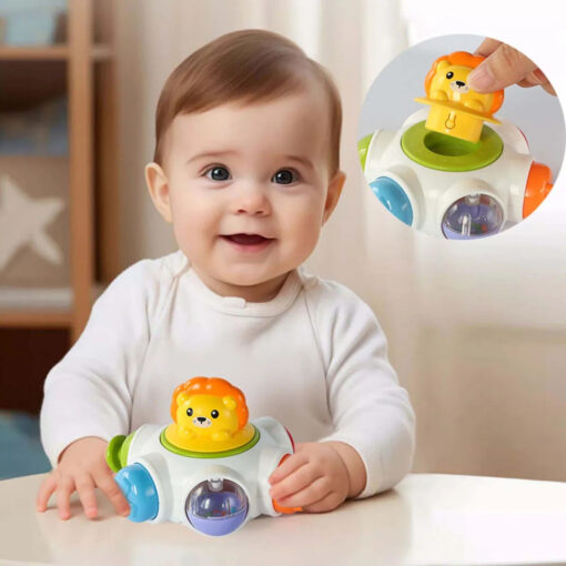 WOOPIE sensorinis edukacinis 6‑in‑1 aktyvumo kubas