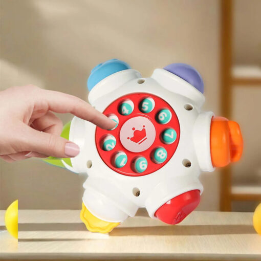 WOOPIE sensorinis edukacinis 6‑in‑1 aktyvumo kubas