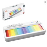 WOOPIE „Rainbow Touch“ pianinas su foniniu apšvietimu ir mokymosi režimu