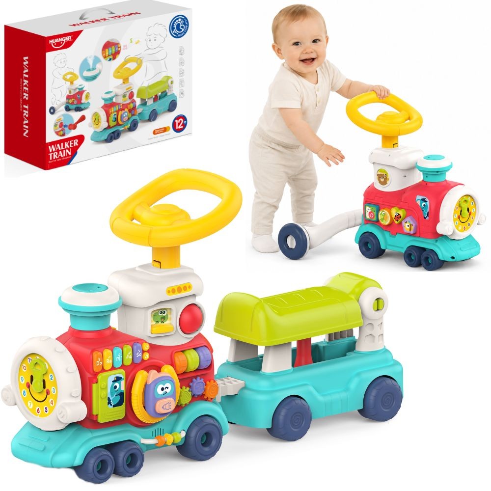 Woopie Baby interaktyvus lokomotyvas 2in1