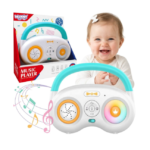 Woopie Baby interaktyvus muzikinis grotuvas su šviesomis