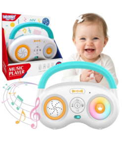 Woopie Baby interaktyvus muzikinis grotuvas su šviesomis
