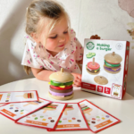 Woopie Green medinis edukacinis burgerio rinkinys – 15 dalių