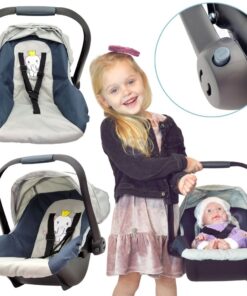 Woopie ROYAL lėlių nešioklė – su reguliuojama rankena ir saugos diržais