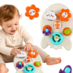 Woopie edukacinė raketa 7‑in‑1 su aktyvumo paneliu