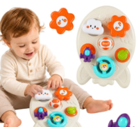 Woopie edukacinė raketa 7‑in‑1 su aktyvumo paneliu