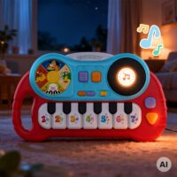 Woopie interaktyvus edukacinis pianinas vaikams
