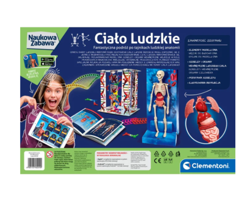 žmogaus kūno anatomijos laboratorija vaikams