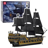 „Black Pearl“ piratų laivas – 5266 dalių konstruktorius