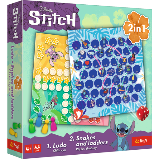 2 žaidimai „Lilo ir Stitch“ Trefl