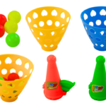 Arcade Game Catcher Ball Launcher Baskets