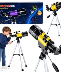 Astronominis teleskopas vaikams 70 mm