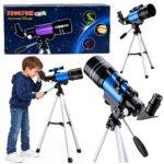 Astronominis teleskopas vaikams 70 mm
