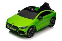 Baltas Mercedes CLA 45S AMG 4×4 akumuliatorinis automobilis