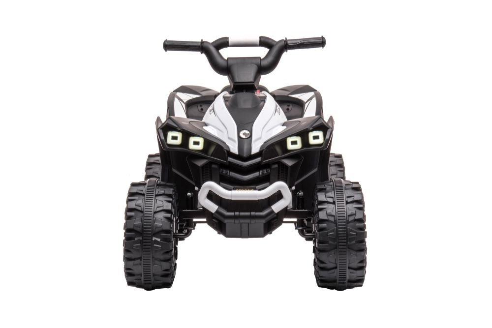 Baltas akumuliatorinis automobilis HL568 vaikams