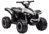 Baltas akumuliatorinis automobilis HL568 vaikams