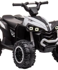 Baltas akumuliatorinis automobilis HL568 vaikams